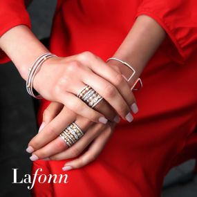 Layered Rings by Lafonn jewelry starting at $100.