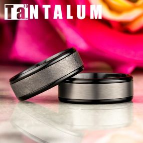 Hypoallergenic Tantalum Wedding Bands