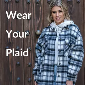 ???? This Friday = Plaid Friday!

Wear your favorite plaid outfit and get an extra 10% off all in-stock merchandise.

Support small businesses, find unique treasures, and start the holiday season with a smile. ????