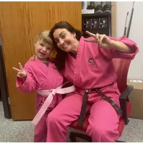 In October we wear pink! Don't forget to order your pink uniforms and belts to support Cancer Warriors.