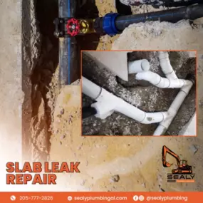 Address slab leaks promptly with our specialized service. Choose our experienced team by calling us and book today to detect and repair slab leaks.