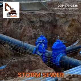 Resolve storm sewer issues with our expertise. Contact 205-777-2826 for storm sewer solutions that keep your property dry and secure.