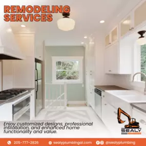 Remodeling your kitchen or adding new appliances? 
Call Sealy Plumbing to have a professional plumber install your fixtures and appliances. Hiring a pro is the best way to update your kitchen, bathroom, and laundry rooms and have peace of mind. Get the job done right the first time!
Call us to schedule an appointment!