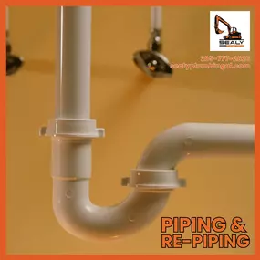 Upgrade your plumbing system's efficiency and reliability with our expert piping and re-piping services. Dial 205-777-2826 to modernize your property's plumbing infrastructure, preventing leaks and ensuring optimal water flow throughout your home or business.