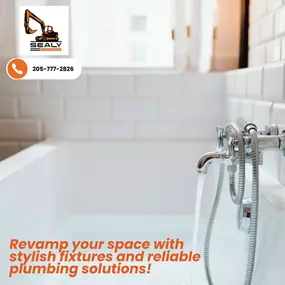 Reach out to us at (205) 777-2826 for expert fixture plumbing services in Alabama. We bring your vision to life!