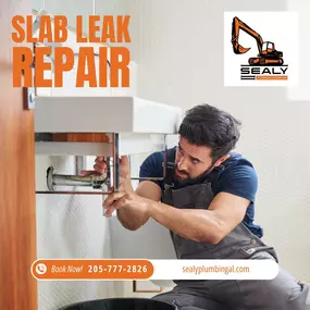 Don't let hidden water leaks damage your home. Call 205-777-2826 for fast slab leak detection and repair to safeguard your property.