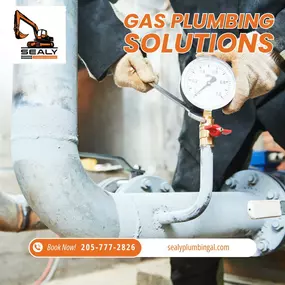 Contact us at 205-777-2826 for professional gas plumbing solutions that prioritize your peace of mind.