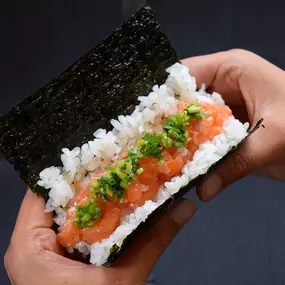 Salmon Jalapeno Hand Roll