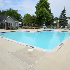 Swimming Pool with Large Sundeck