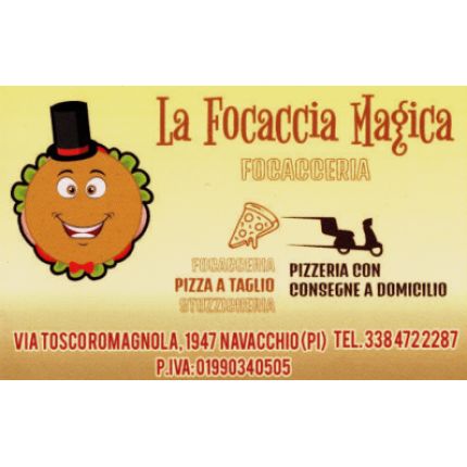 Logo fra La Focaccia Magica