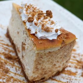 Apple Crumb Cheesecake