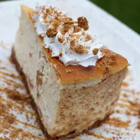 Apple Crumb Cheesecake