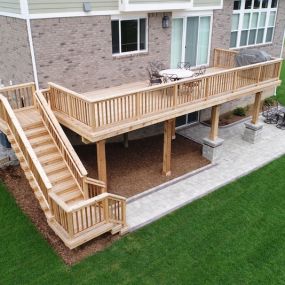 At CustomDecks.com, we are a TrexPro® Platinum Installer that can handle any project that comes our way. For over 20 years, our experienced team of Trex® deck designers have been perfecting our process, and we are completely confident that we can build you the deck of your dreams.