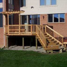 At CustomDecks.com, we are a TrexPro® Platinum Installer that can handle any project that comes our way. For over 20 years, our experienced team of Trex® deck designers have been perfecting our process, and we are completely confident that we can build you the deck of your dreams.