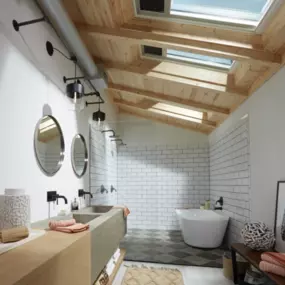 VELUX Skylights by SUN-UP construction inc.