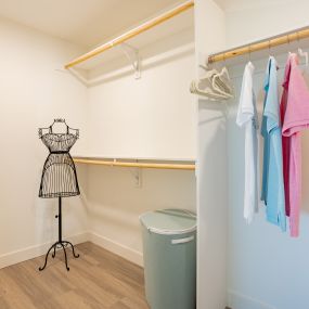 Walk-In Closets at The Chandler NoHo Luxury Apartments in North Hollywood, CA