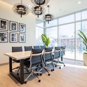 Conference Room at The Chandler NoHo Luxury Apartments in North Hollywood, CA