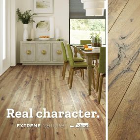 Experience the charm of laminate flooring from Prestige Floor Covering. Laminate is a popular and affordable flooring option that emulates the look of natural materials.