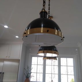 Ace Handyman Services installed a new light fixture in Columbus, Ohio.