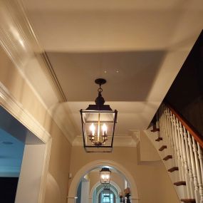 Ace Handyman Services installed a new light fixture in New Albany, Ohio.