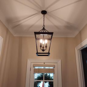 Ace Handyman Services installed a new light fixture in New Albany, Ohio.