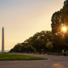 Sunset on the Washington Monument