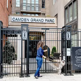 Camden Grand Parc exterior front entrance