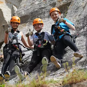 The Via Ferrata at Quarry Park Adventures