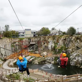 Thrills and fun await at Quarry Park Adventures -- Northern California's premier outdoor adventure park!