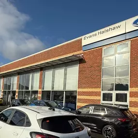 Evans Halshaw Ford Ashton Dealership Exterior