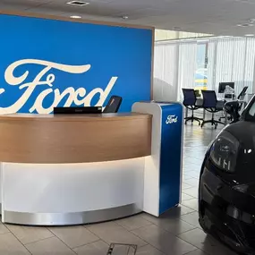Evans Halshaw Ford Ashton Dealership Interior Reception