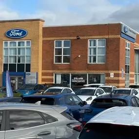 Evans Halshaw Ford Ashton Dealership Exterior