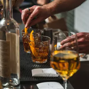 Full service bar