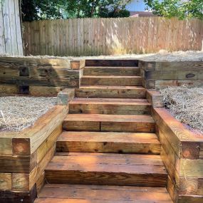 wood work landscaping