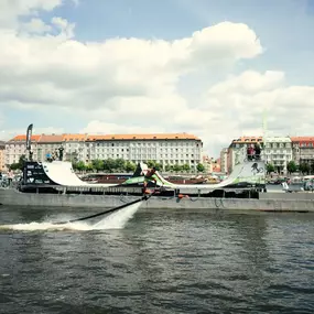 Hoverboard v akci.