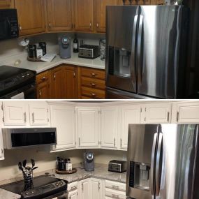 Kitchen cabinet painting options