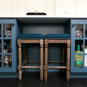 Dual-Tone Kitchen Cabinet Painting