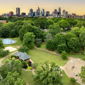Latta Park near Camden Dilworth in Charlotte, NC