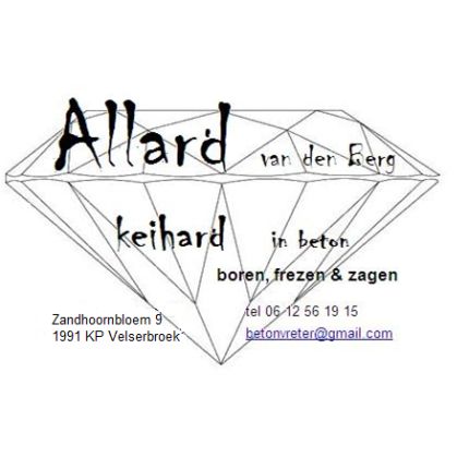 Logo fra Betonboor & Freesbedrijf Allard van den Berg