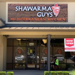 Shawarma Guys LA sign
