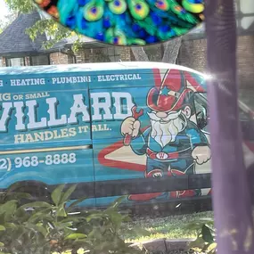 Willard Cooling, Heating, Plumbing, & Electrical (Max Air And Plumbing – Max Mechanical) work van