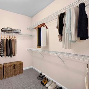 Large walk in closet