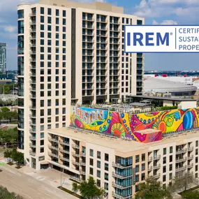 Camden Downtown is an IREM Certified Sustainable Property