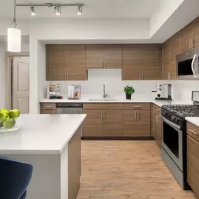 Camden Foothills Apartments Scottsdale AZ open concept kitchen