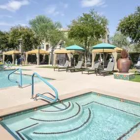 camden foothills apartments scottsdale az hot tub pool and cabanas