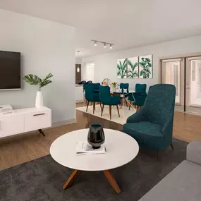 Camden Foothills Apartments Scottsdale AZ spacious living room