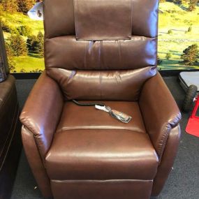 Check out our comfortable lift recliners today. We offer in-home delivery and repairs.