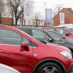 Cars at Ford Transit Centre Bedford