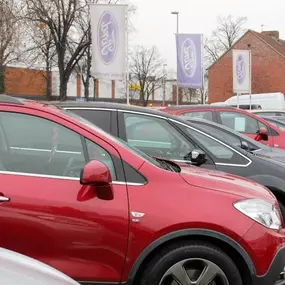 Cars at Ford Transit Centre Bedford