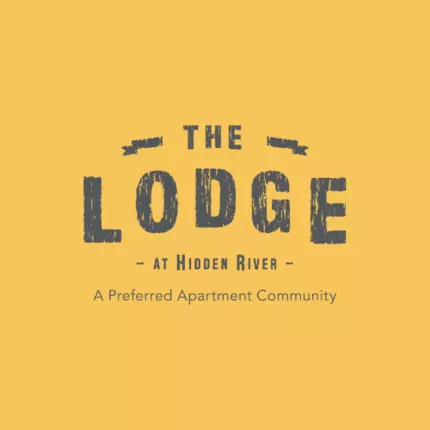 Logo fra The Lodge at Hidden River